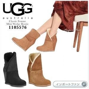 UGG Classic Femme Mini Wedge Bootie